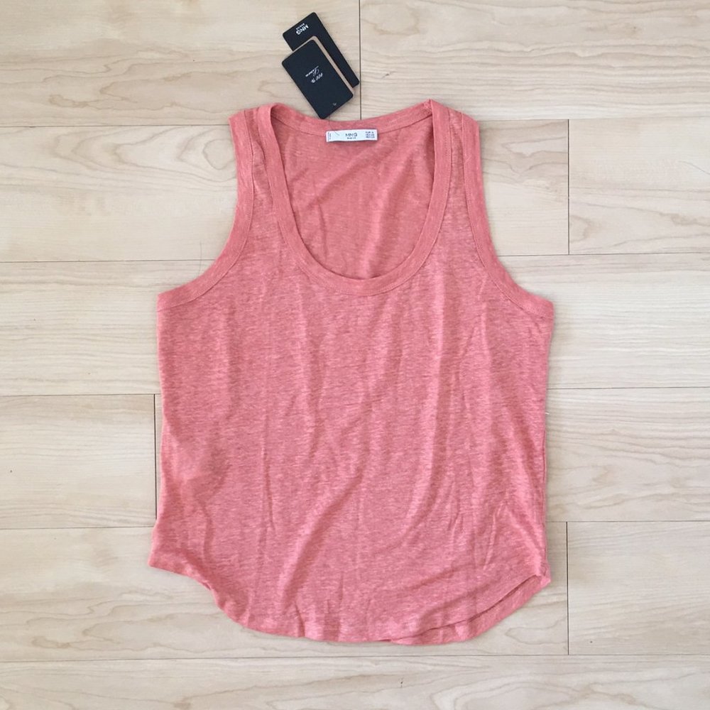 Mango Linen Tank